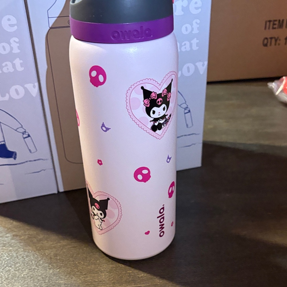 Owala 💜Leak-Proof Straw Bottle – Pink & Purple - Picture 10 of 11